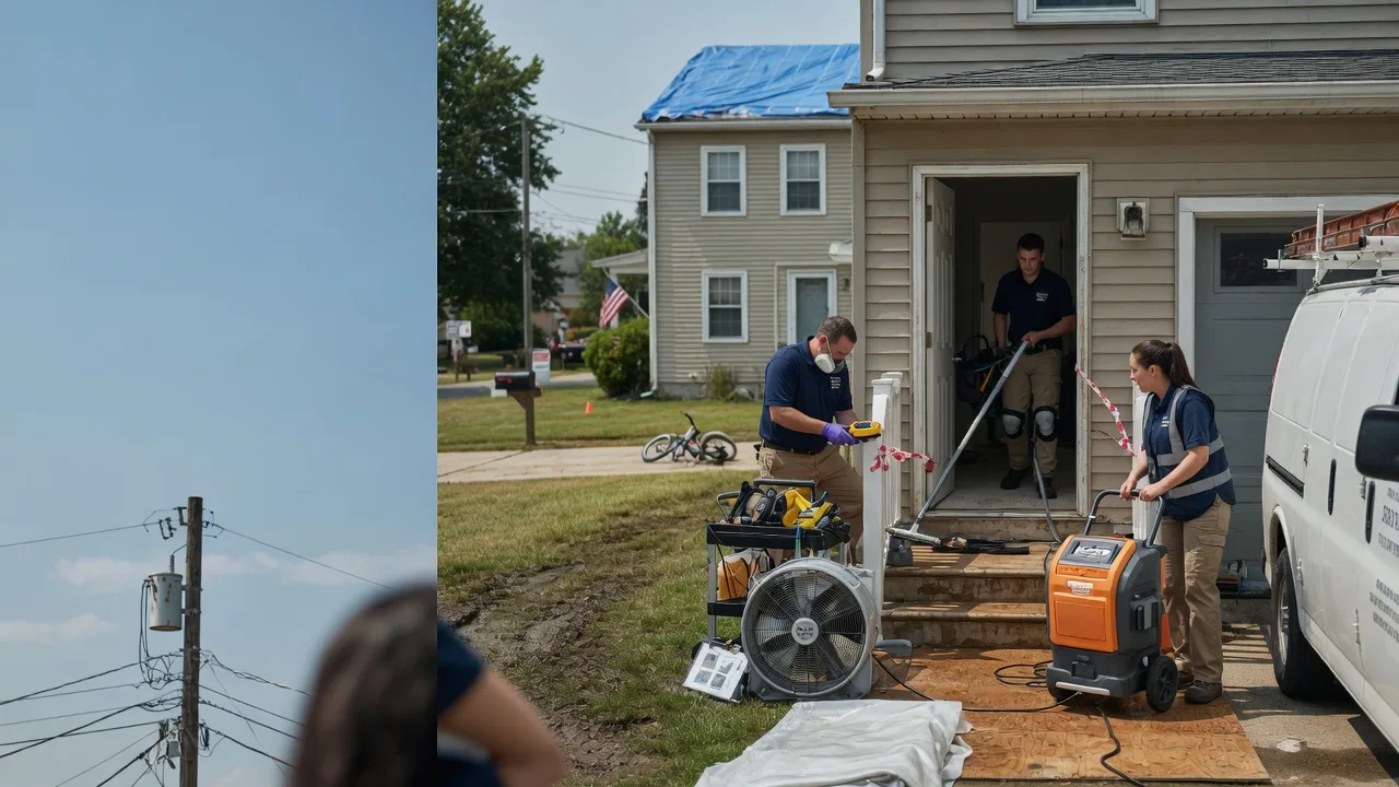 Water Damage Repair in White Lake, SD near me